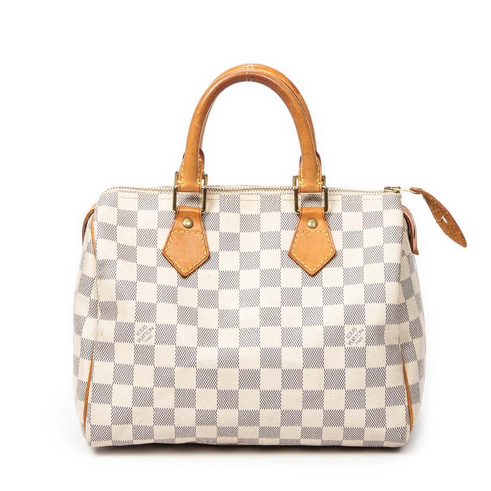 Louis Vuitton Speedy Handbag Damier 25 #333927L13B